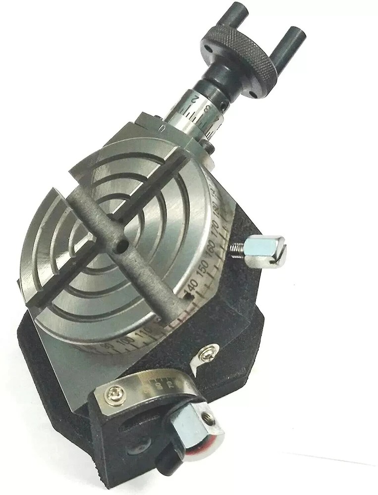 Tilting Rotary Table 3"80MM With Round Vice 3" & T-Nut