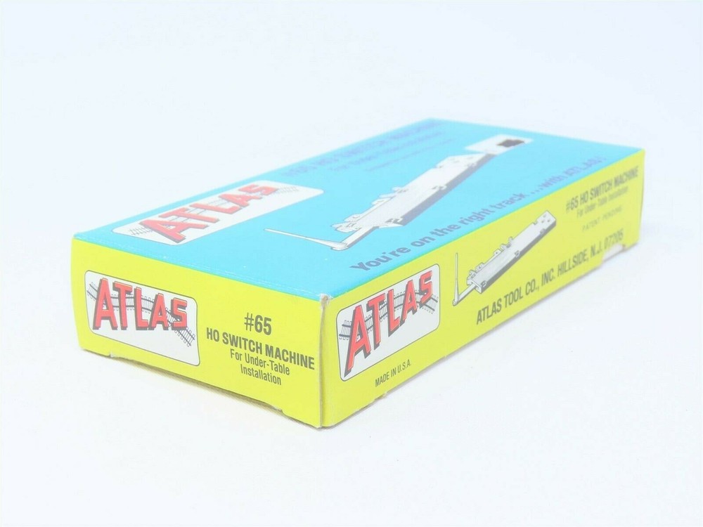 Atlas HO & N Scale ~ New 2024 ~ Under Table Switch Machine ~ 65