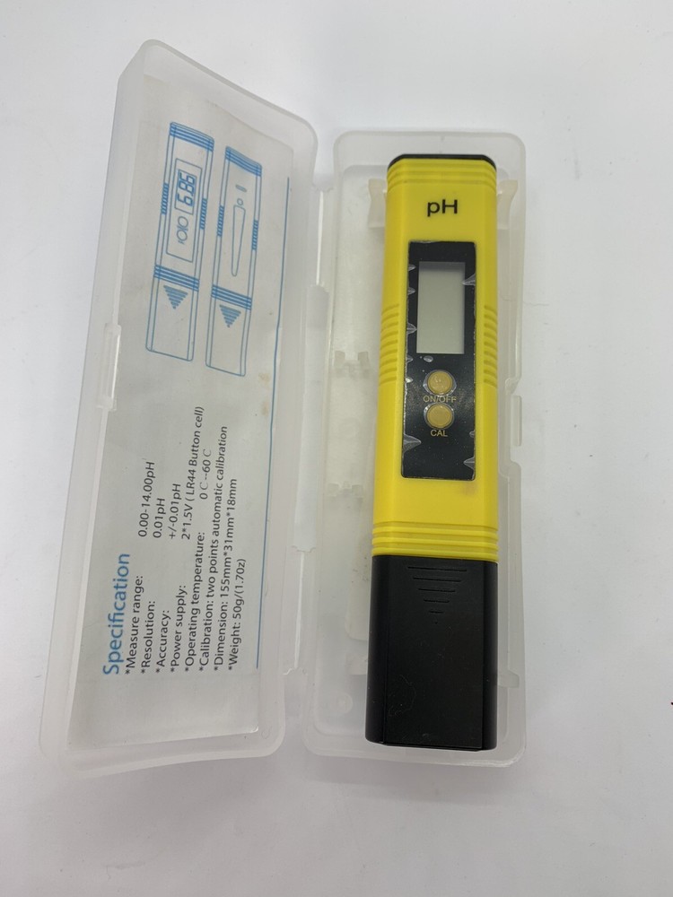 pH Meter Range 0.00 To 14.00 Pen Digital
