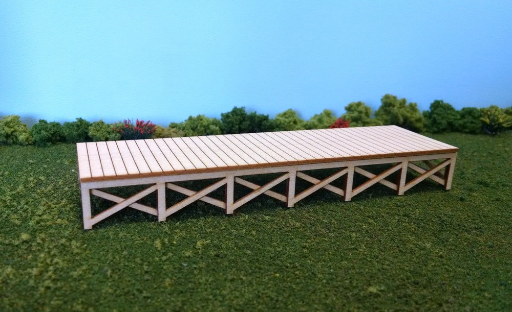 O/S Scale ** Laser Cut ** Custom ** Warehouse Dock Kit
