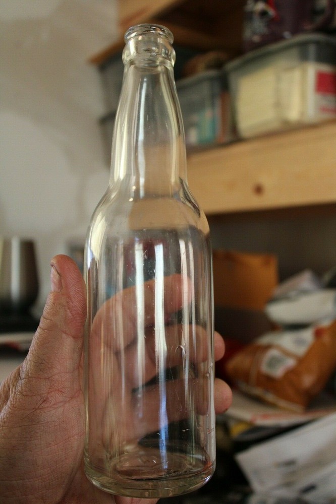 Vintage, Clear, Beer Bottle, Item # A - 4350