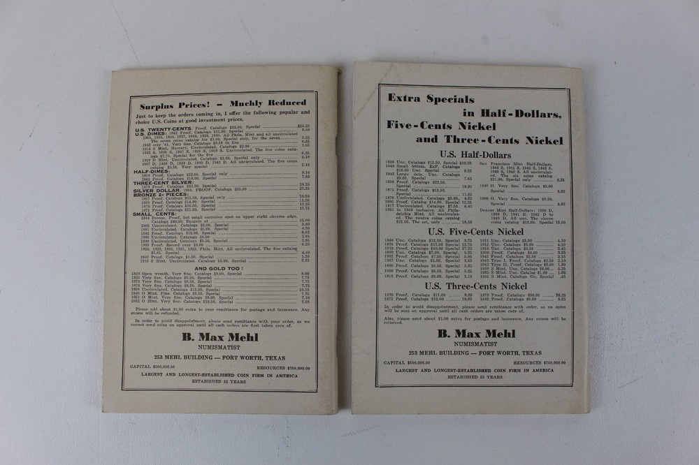 Complete 1955 Twelve Issues Numismatic Scrapbook Vol XXI No1-12 HTF!