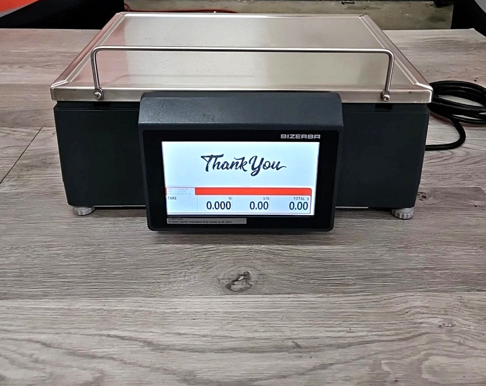 2021 Bizerba XC 100 Digital Counter Scale with 3-in-1 Printer - WITH PASSWORD!