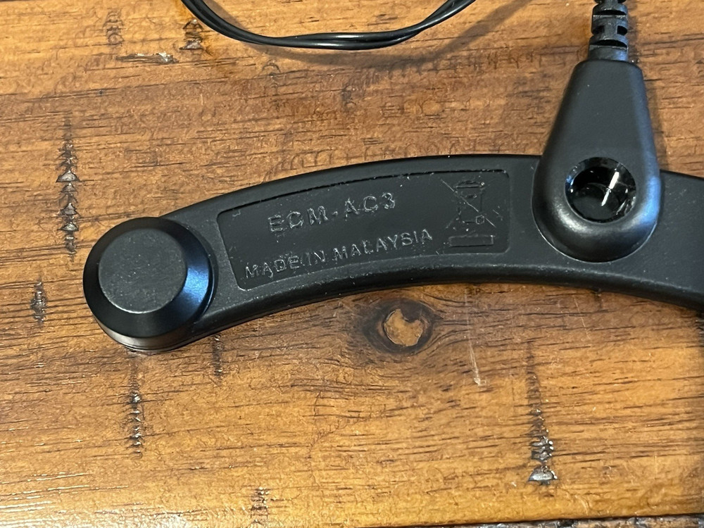 Sony ECM-AC3 Calibration Microphone – Open Box