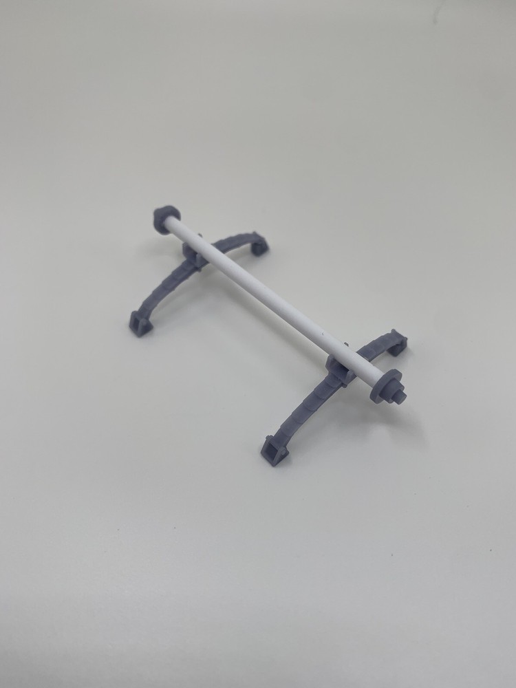 1:64 Adjustable Gasser Straight Axle Leaf Spring Front End Set. (3) units