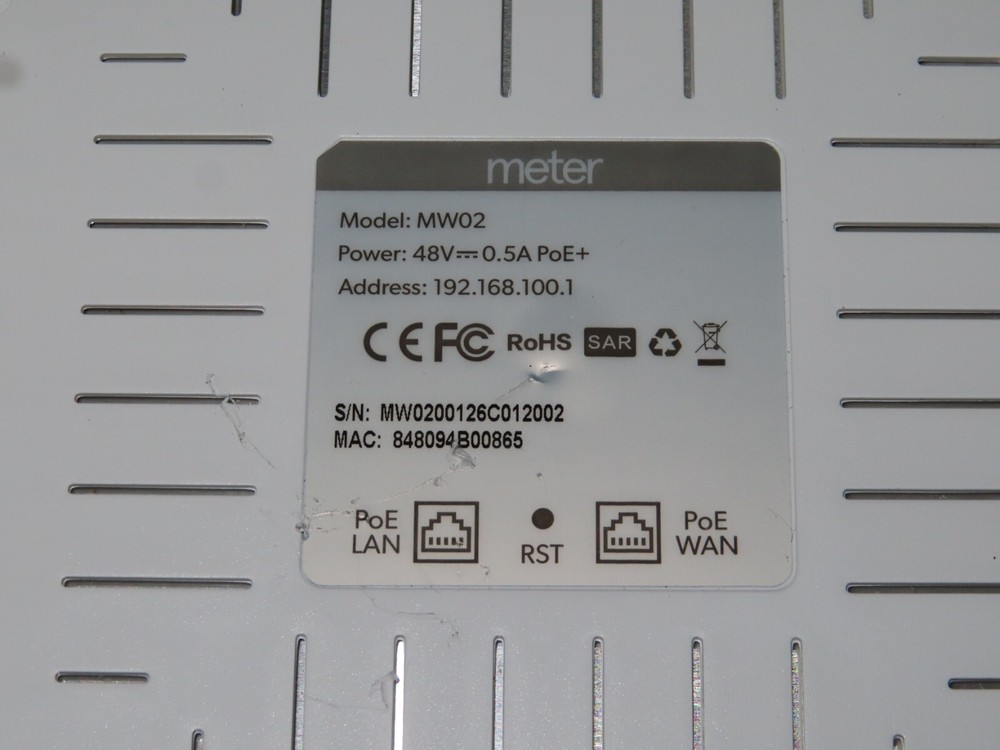 Meter network MW02