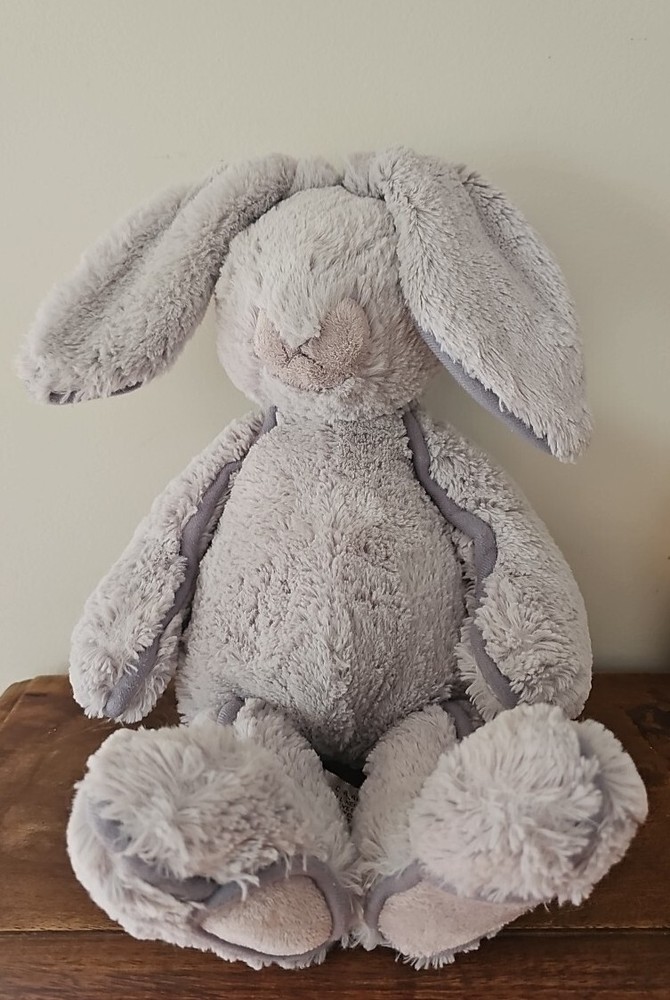 Large GEMMA Plush Grey BUNNY RABBIT Christopher Collection 50cm Approx Stuffed