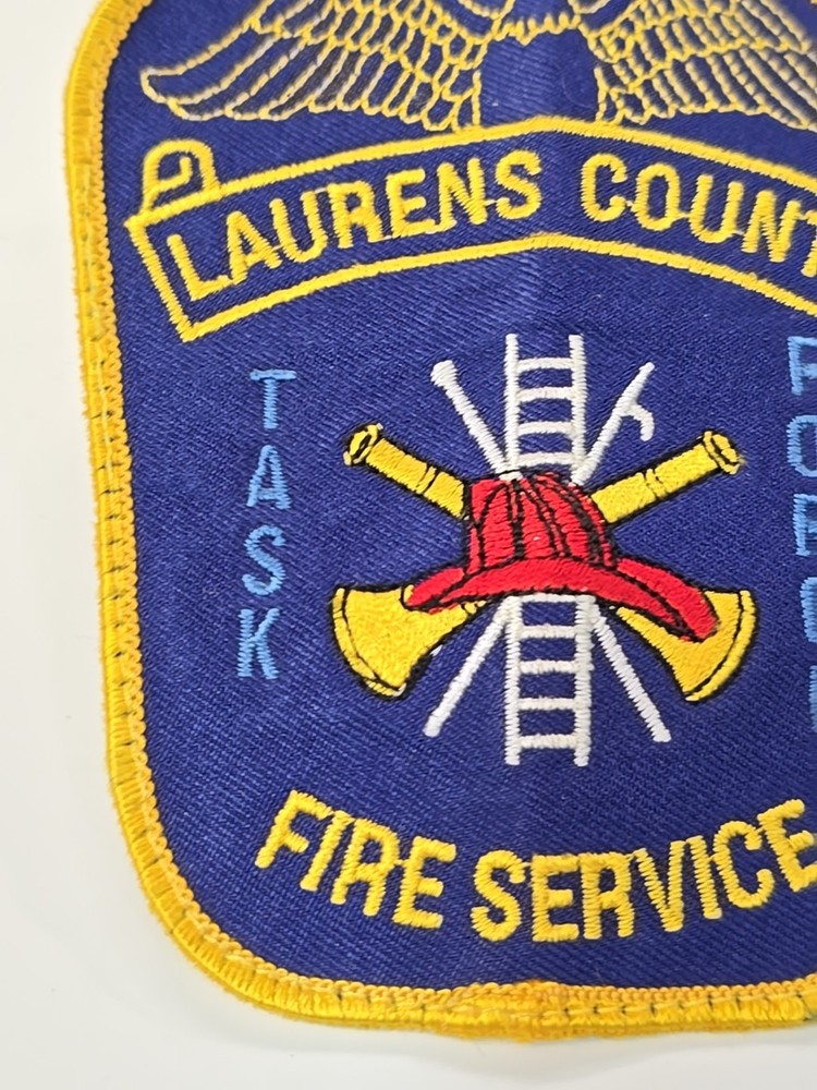 Laurens County Fire Service Task Force Patch South Carolina