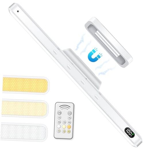 5W Led Light Bar with Remote Control, 2500mah 5W with Remote No Motion Sensor