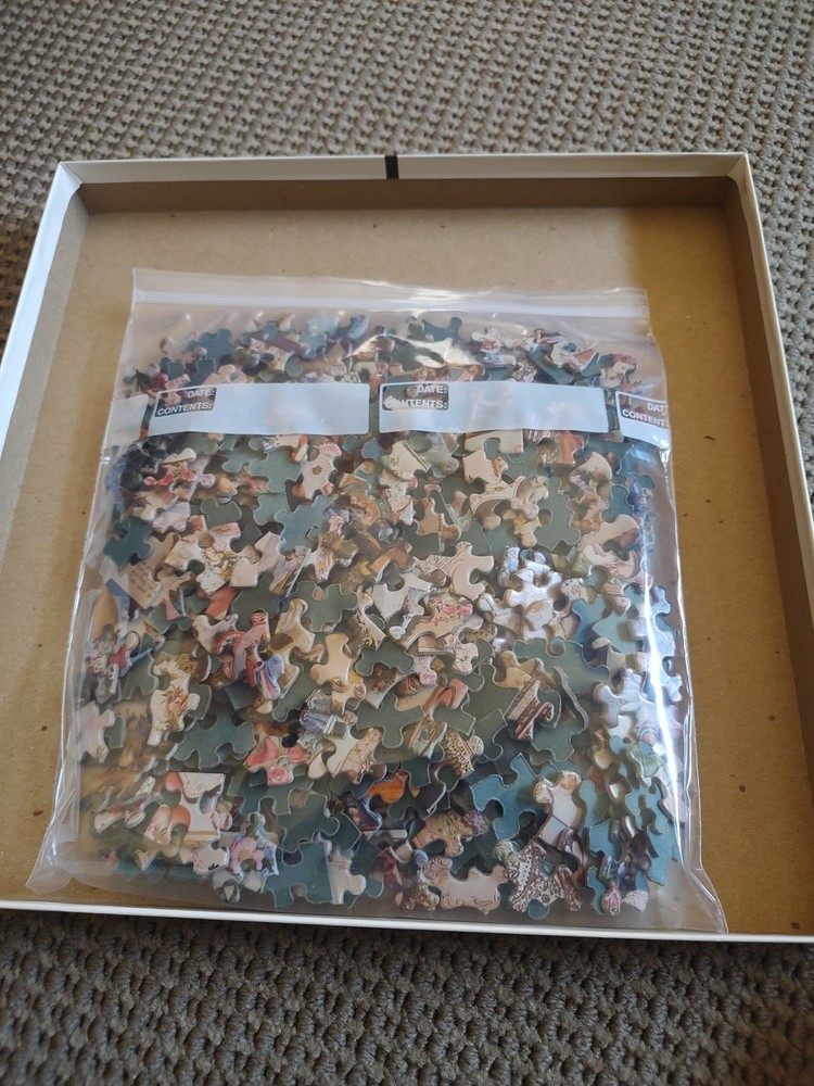 AUTHENTIC SPRINGBOK OCTAGONAL JIGSAW PUZZLE SWEET SENTIMENTS PZL8512