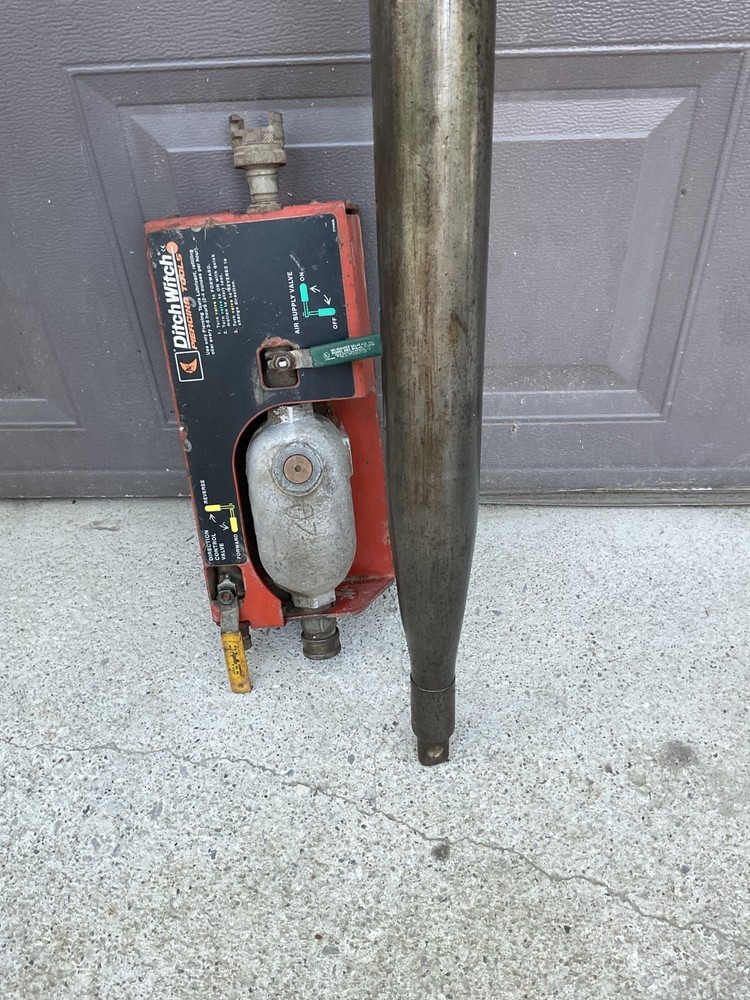 2 1/2 2.5 Boring Missile Pneumatic Underground Mole Piercing Tool Boring