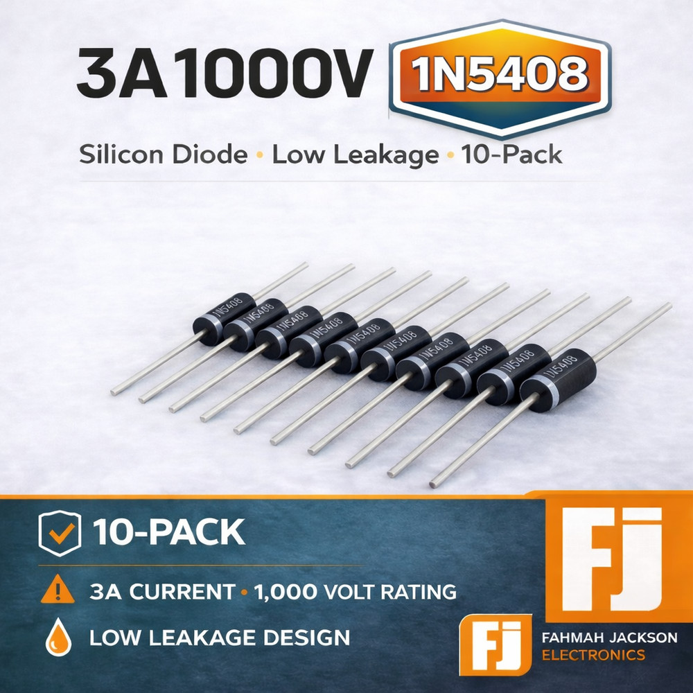 1N5408 IN5408 (10 pcs) 3A 1000V Rectifier Diode - US Ship