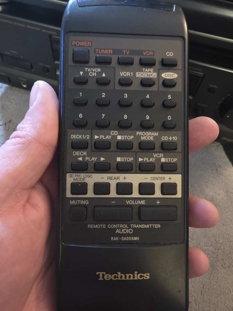 Technics SA-GX350 - 5 Ch Stereo Reciever Tested Working Read Description