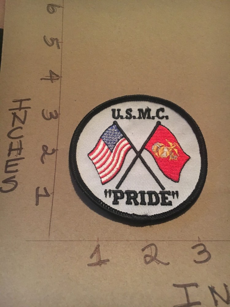 USMC " PRIDE " round patch 4/22/25 modern