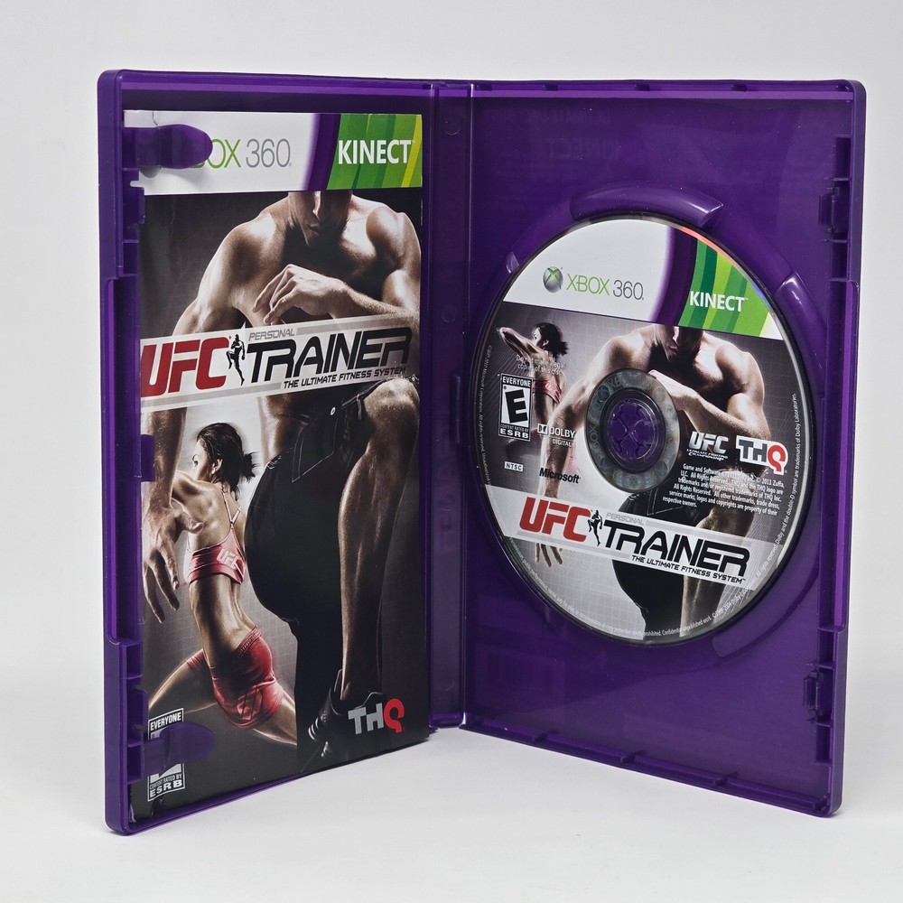 UFC: Personal Trainer (Xbox 360) CIB COMPLETE & TESTED