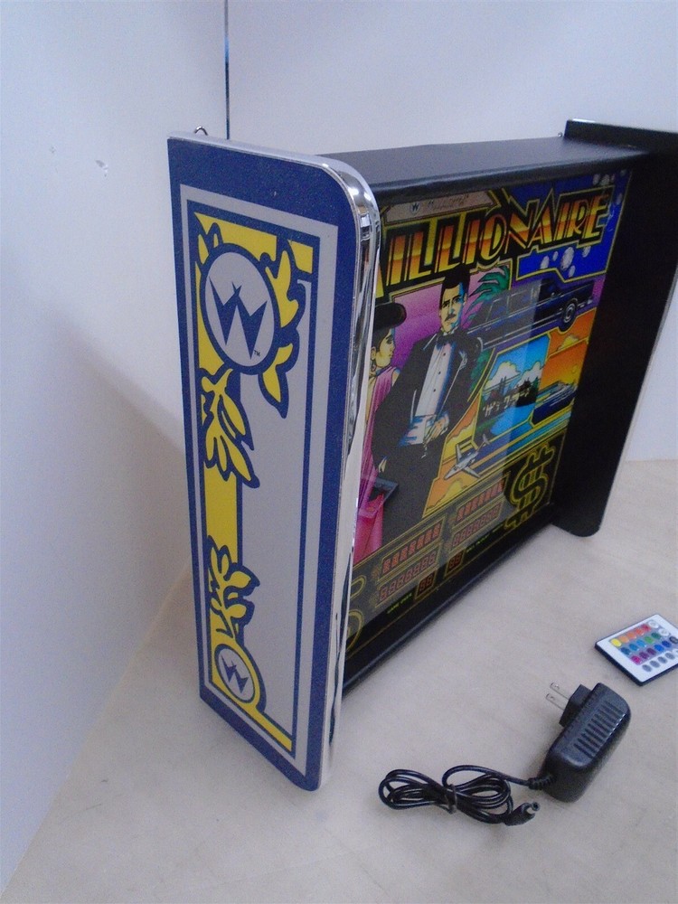 Williams Millionaire Pinball Head LED Display light box