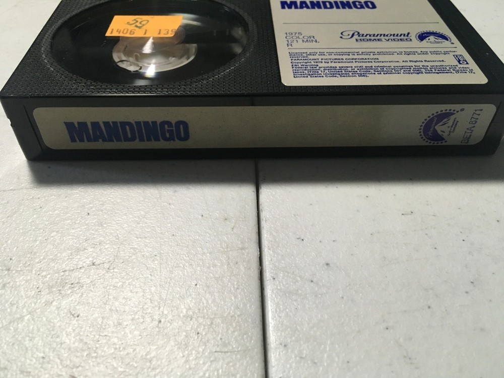 Mandingo Betamax Only Not VHS