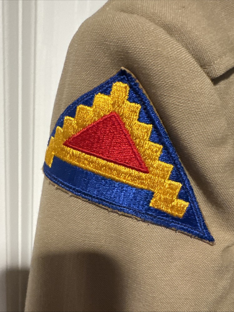 US ARMY WW2 Engineer Uniform Colonel Allen