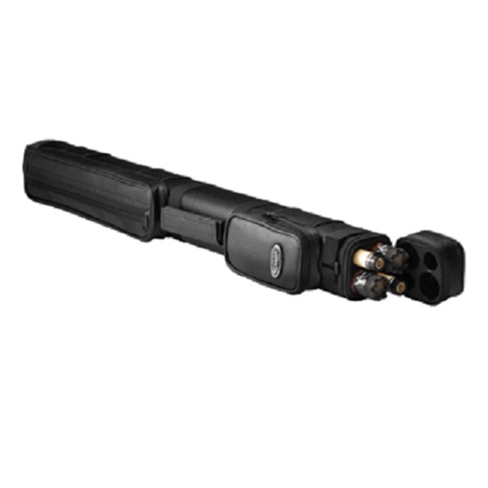 Classic Q-Vault Pool Cue Stick Case - 2 Butt - 2 Shaft