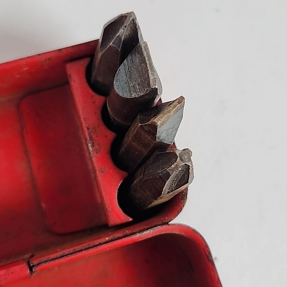 Vintage AMASH Impact Driver w/Case Instructions and 4 Bits