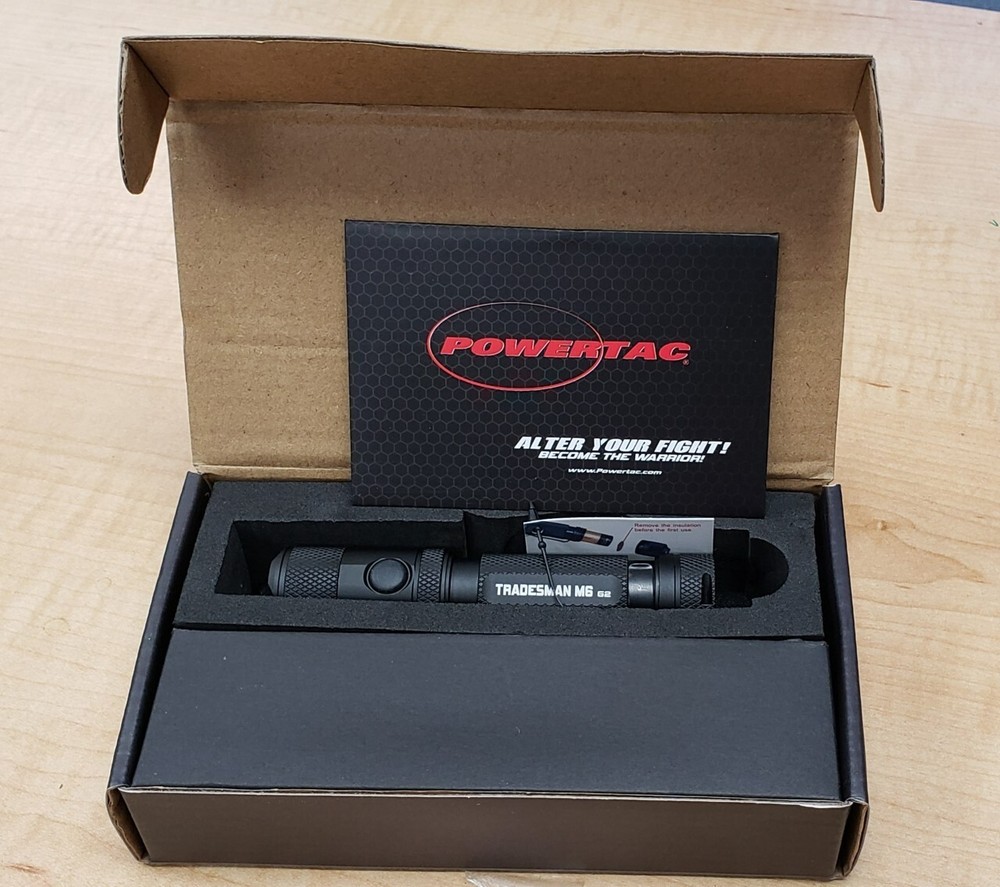 PowerTac Tradesman M6 G2 Flashlight
