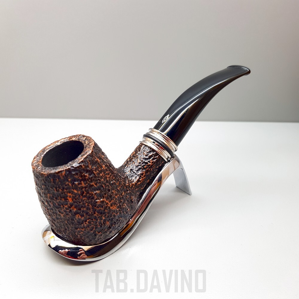 Savinelli Desigual Rusticated Pipe 628 6mm Made in Italy