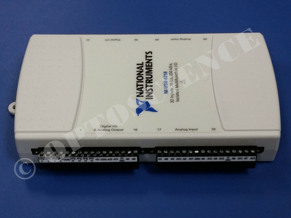 National Instruments USB-6218 Data Acquisition Device, NI DAQ, Multifunction