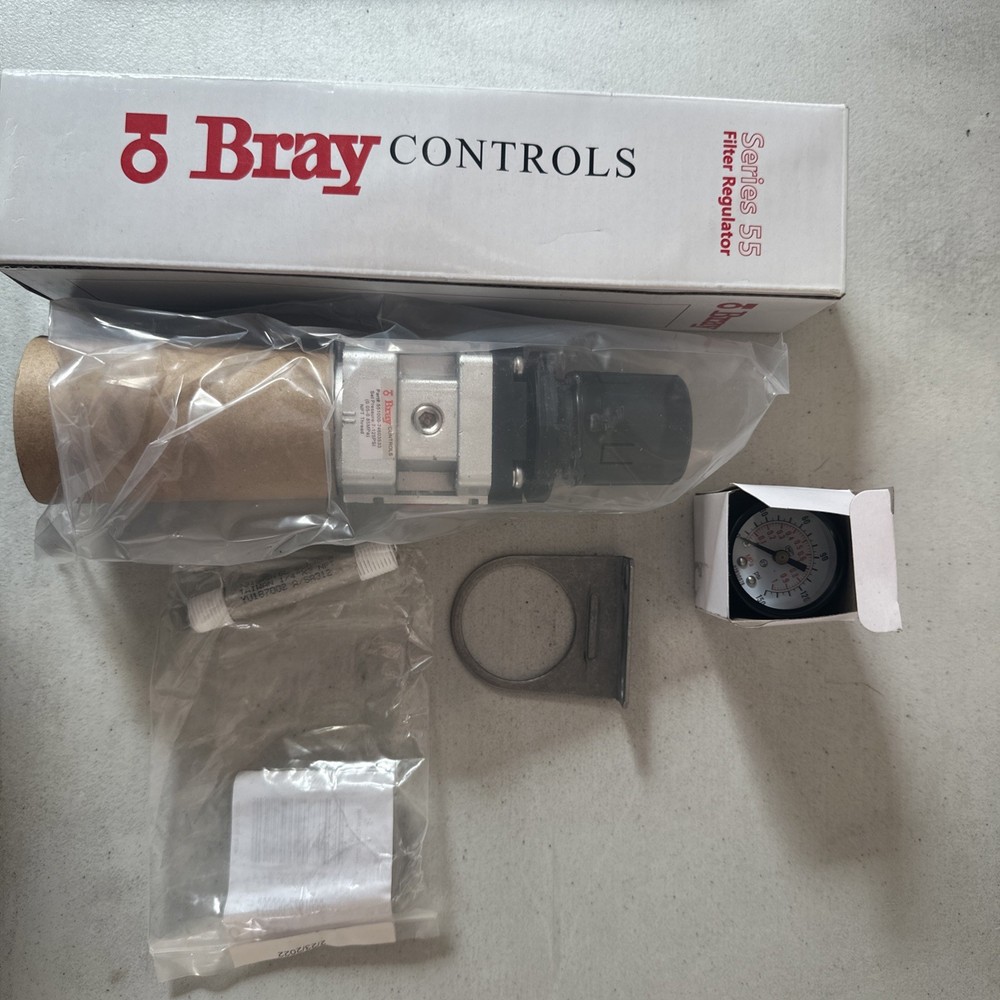 BRAY 551000-74603533 With Gauge And Nipple