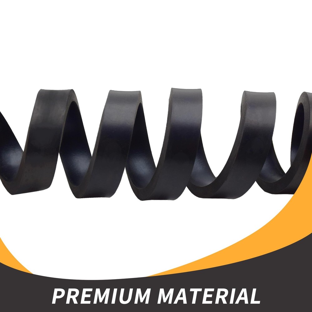 3/8 Inch Thick Neoprene Rubber Strips and Heavy-Duty Solid Rubber Rolls, Shee...