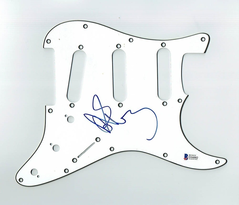 Lindsay Lohan Autographed Signed Pickguard Authentic Beckett BAS COA