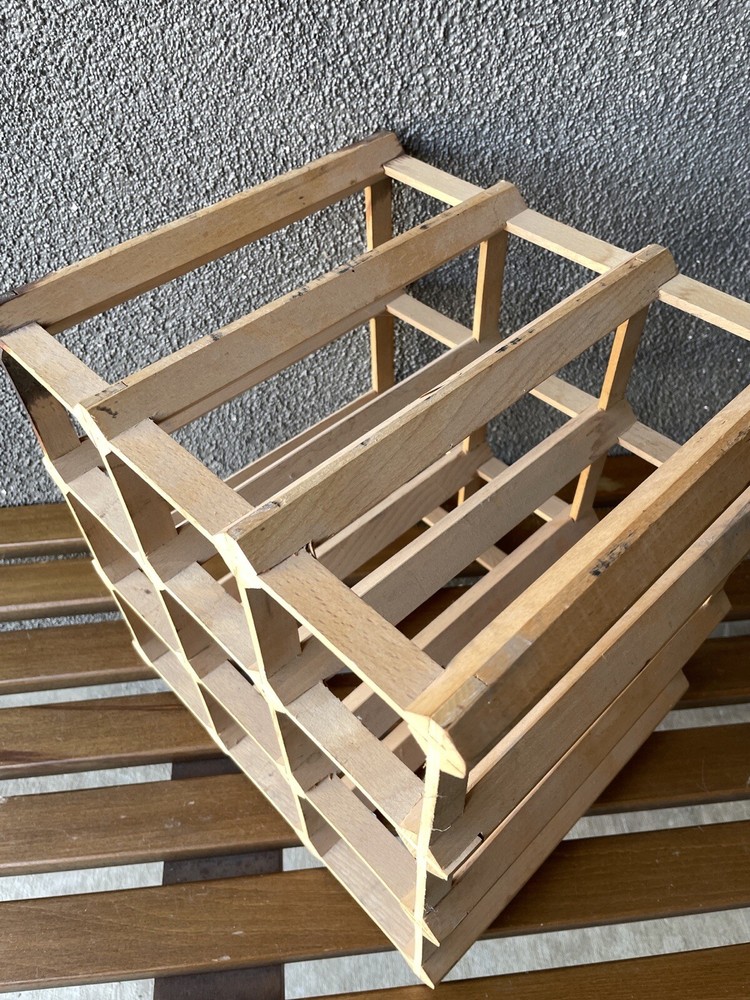 Sweden Wood BOTTLE WINE RACK MID CENTURY MODERN EAMES ERA