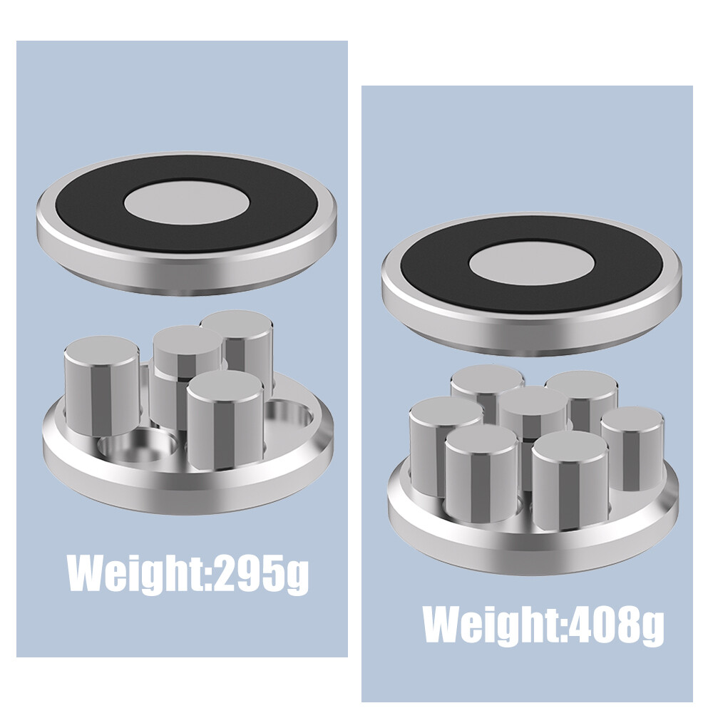 Rotary disc vinyl weight stabilizer with adjustable disc clamp damper-