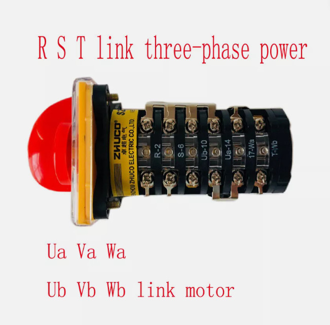 Milling Machine Switch Six Part Forward Reverse Universal Transfer CNC Mill Tool