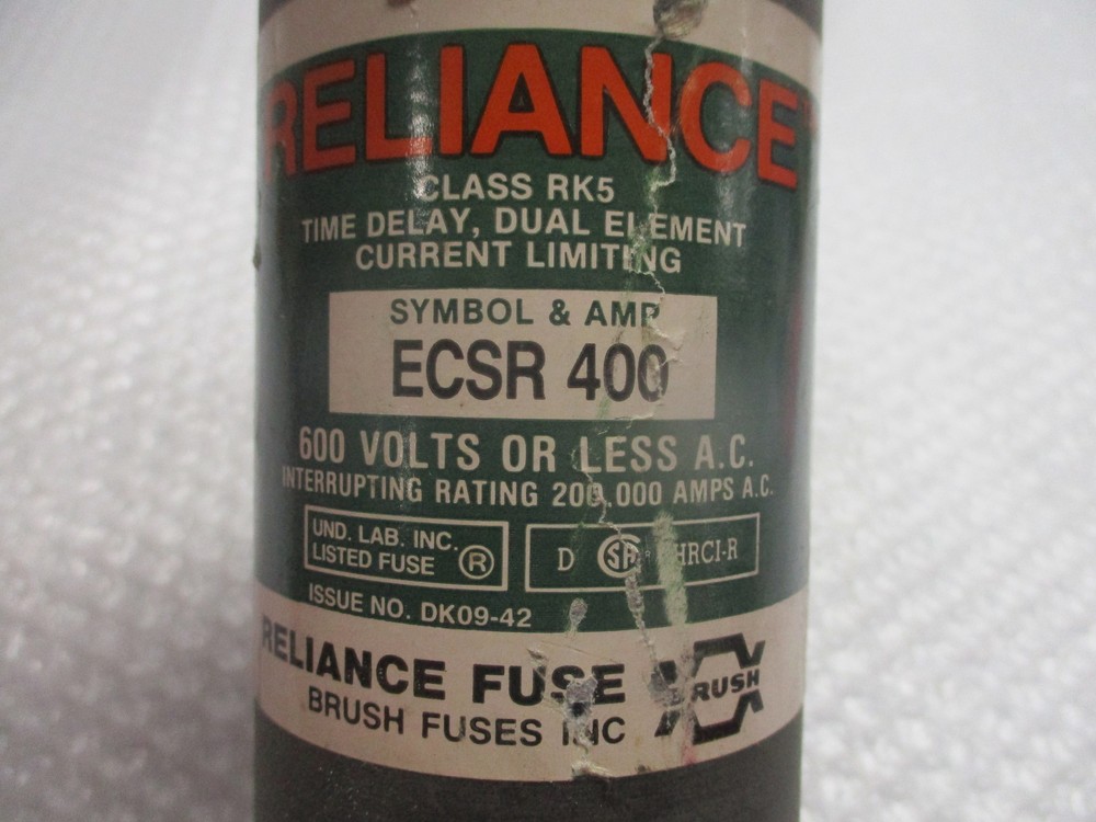 RELIANCE ECSR-400 FUSE NSNP
