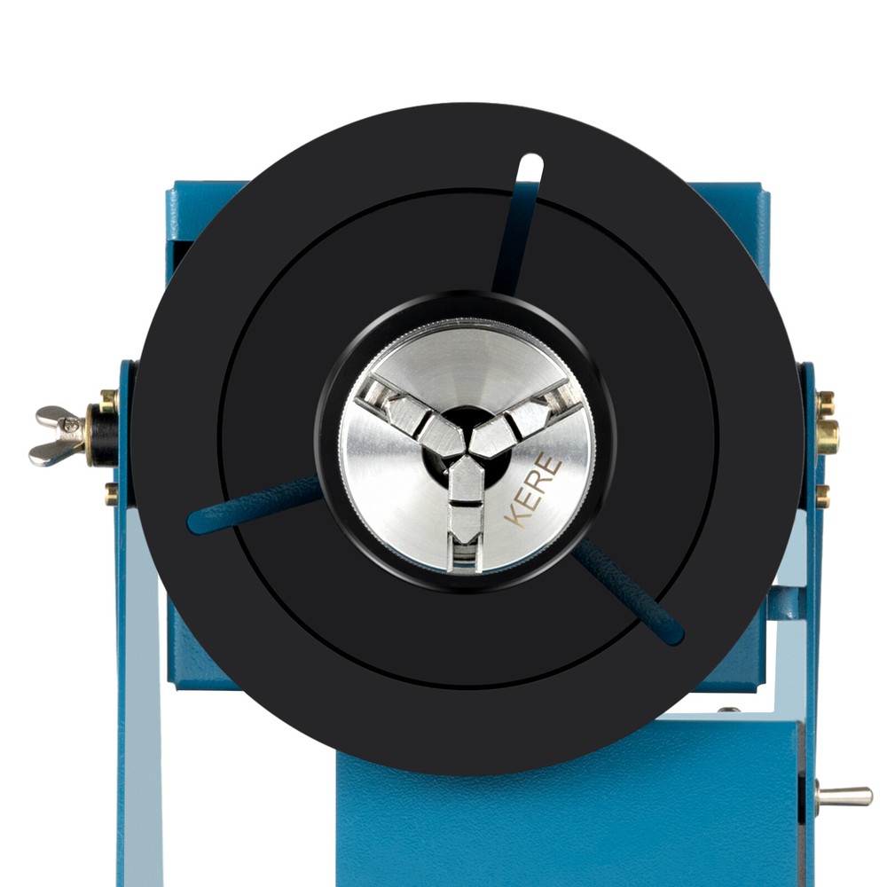 Rotary Welding Positioner With Adjustable Speed and Tiltable Table