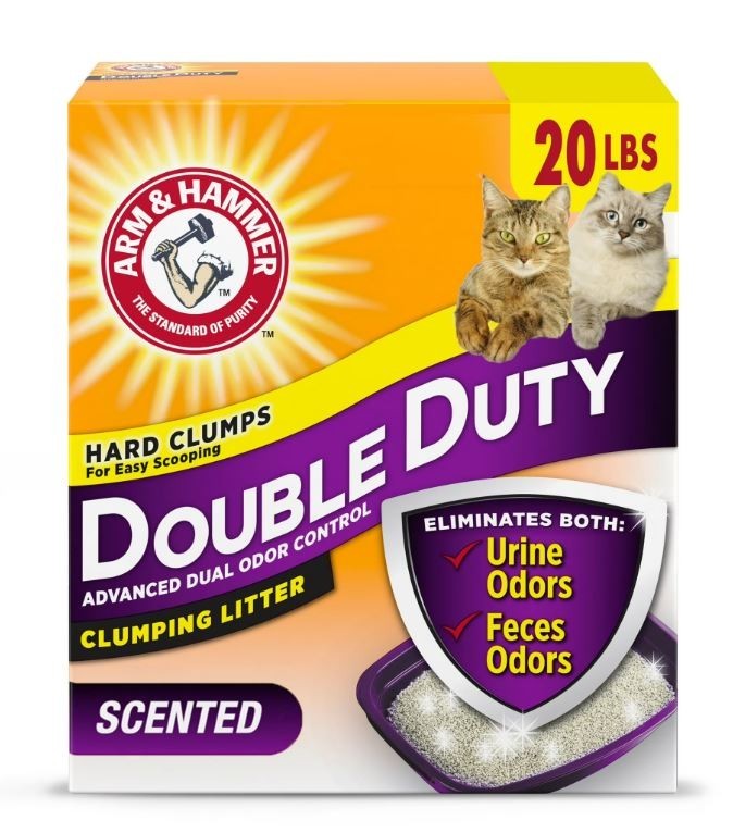 Arm & Hammer Double Duty Advanced Dual Odor Control Clumping Litter