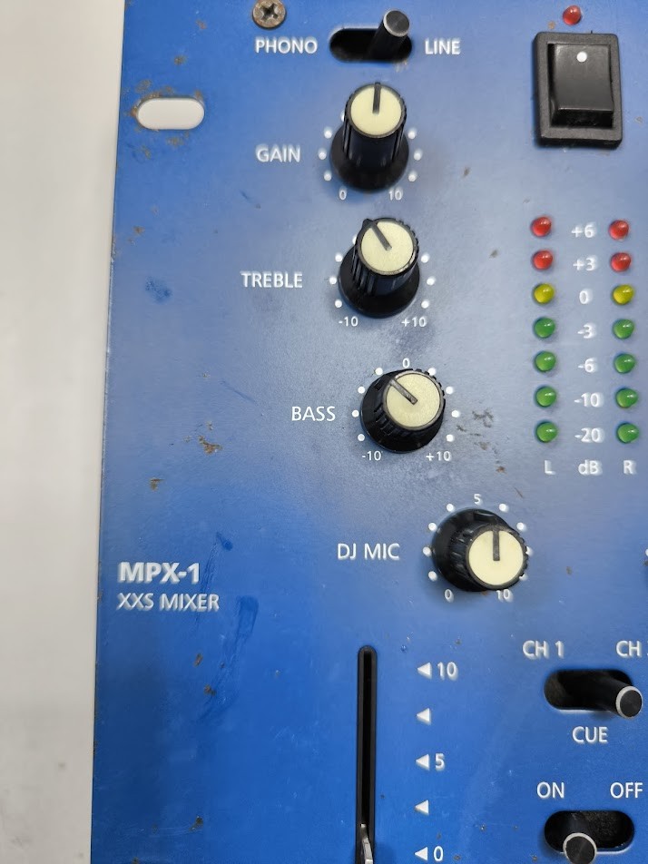 Stage Line MPX-1 Mixer - Used, Powers On, Untested Knobs