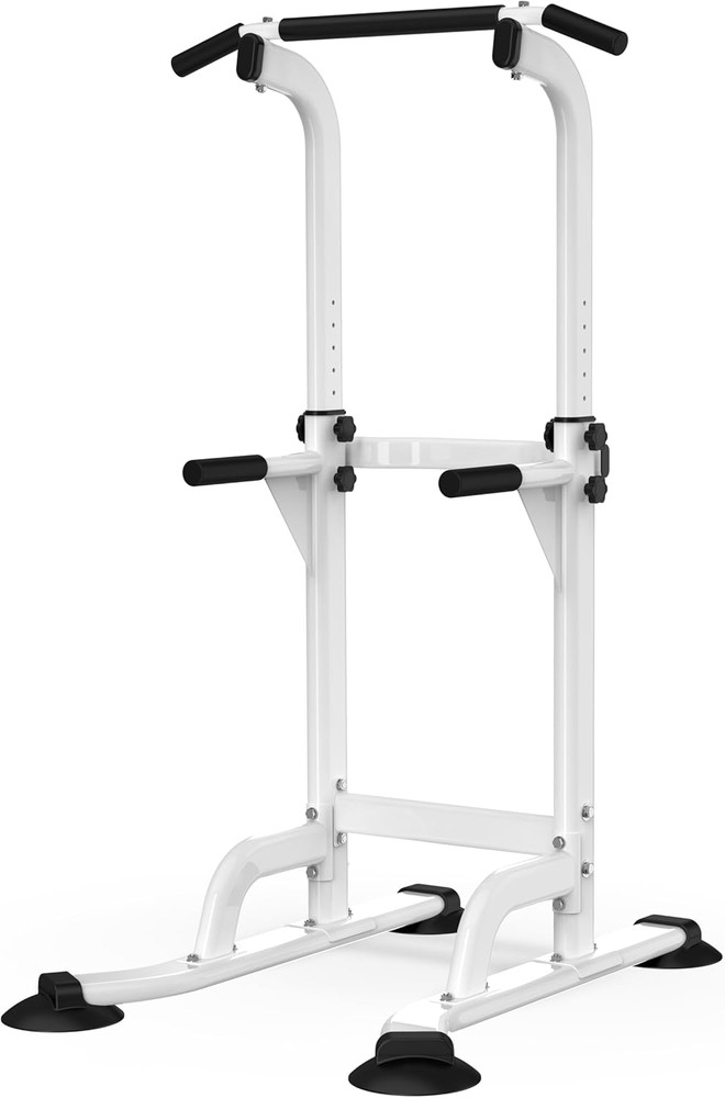 Power Tower Pull up Bar and Dip Station, Multi-Function Home Gym, Strength Train