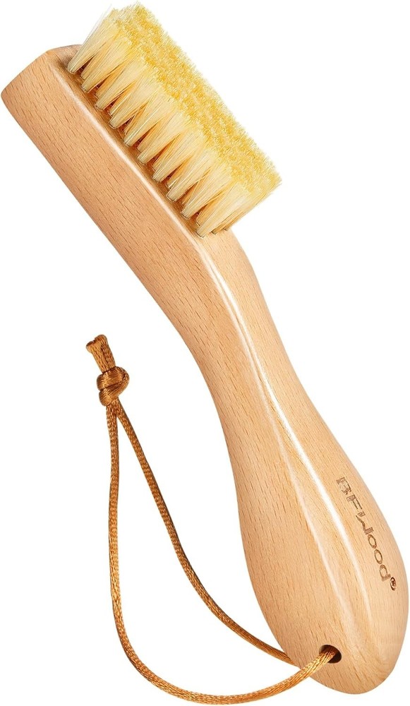 Compact Laundry Stain Brush with Ergonomic Handle - Perfect for Delicates