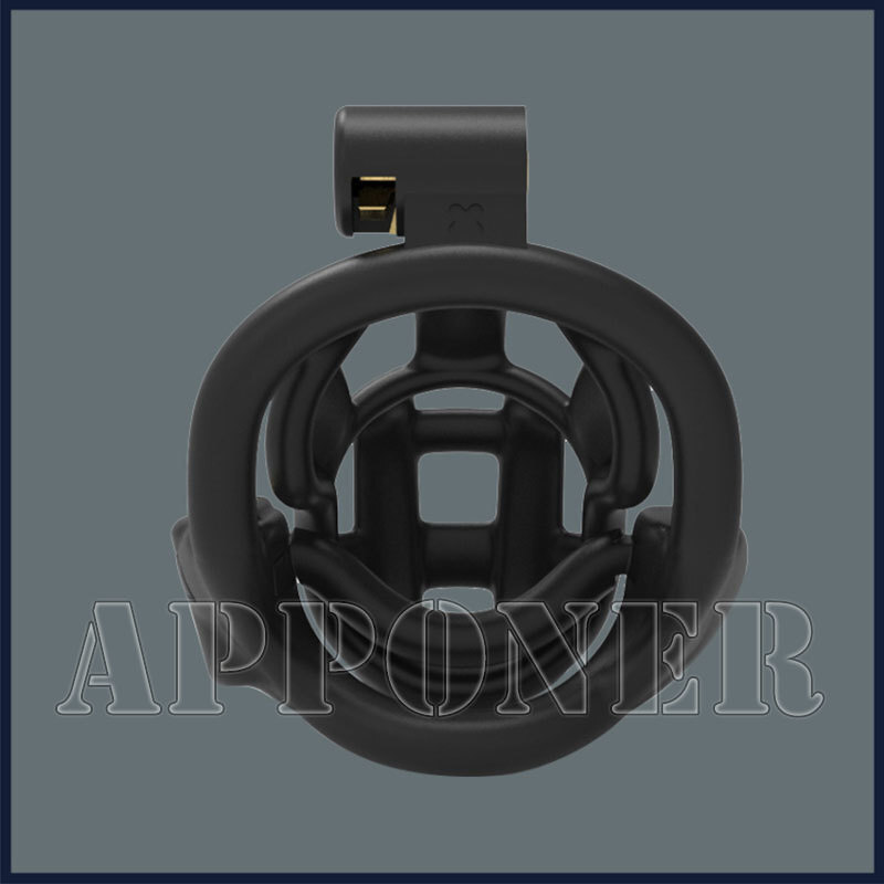 New Python Ultra Chastity Device With Double-Lock Rotatable Guardrail Ring Cages