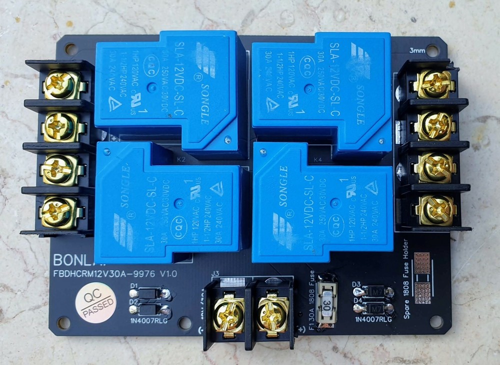 12V 30A Dual Channel Relay Module Solar PV Panel Sun Tracking Control Board DIY