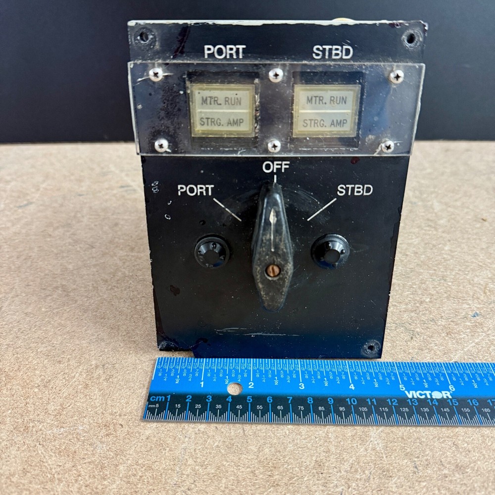Naval Paul-Munroe Steer Motor Control Panel PD41278 63700