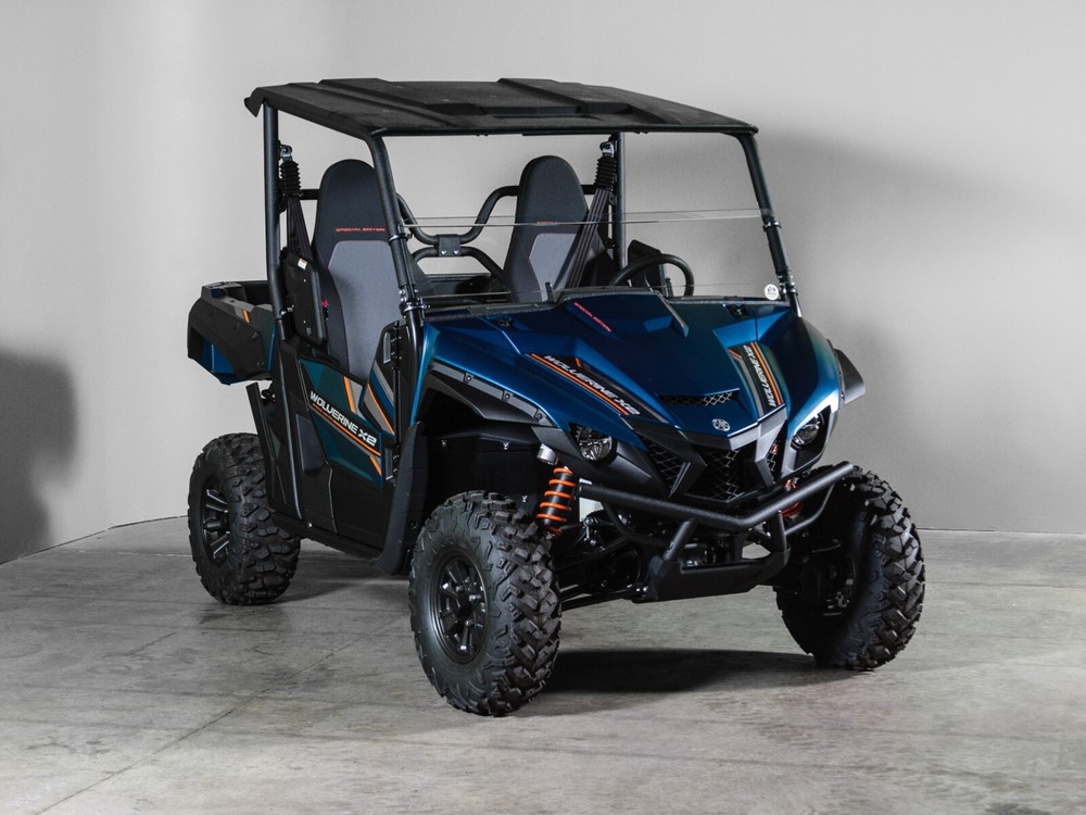 TERRARIDER YAMAHA WOLVERINE X2 HALF UTV WINDSHIELD - AR. 3/16"