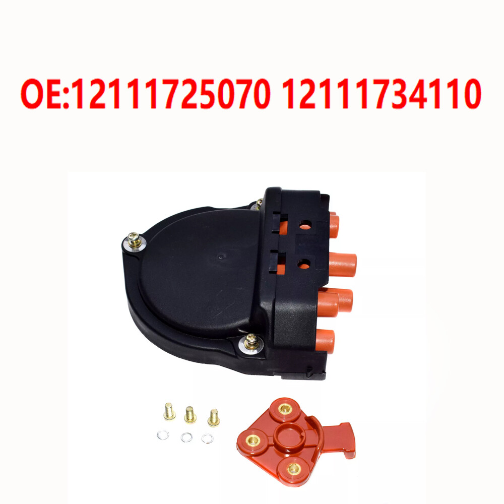 Distributor Cap & Rotor 12111725070,12111734110 For BMW E23 E24 E28 E30 E31 E32