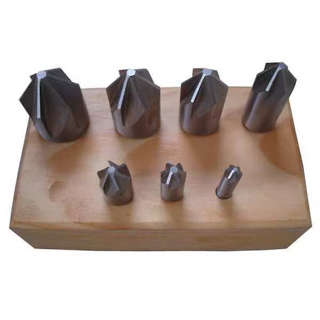 Countersinkset, 82, 7, Highspeedsteel,  21Ml26