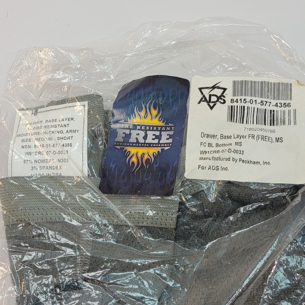 New  Drawers, , Fire Resistant Base Layer ADS FREE Size MS