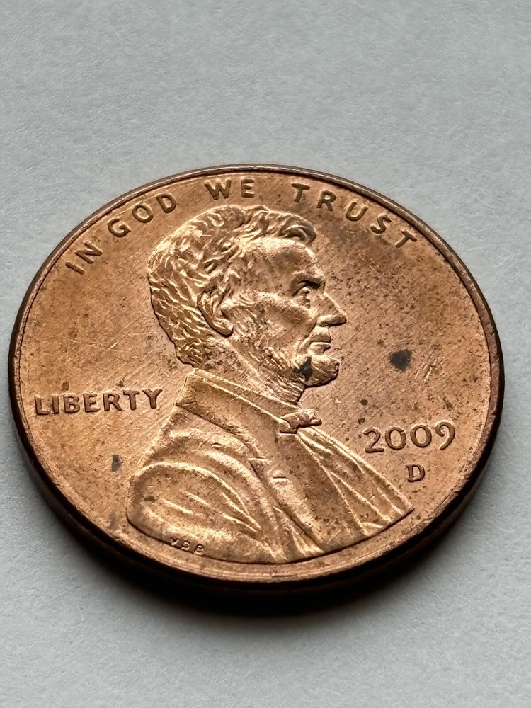 2009 D Lincoln Bicentennial Log Cabin Penny