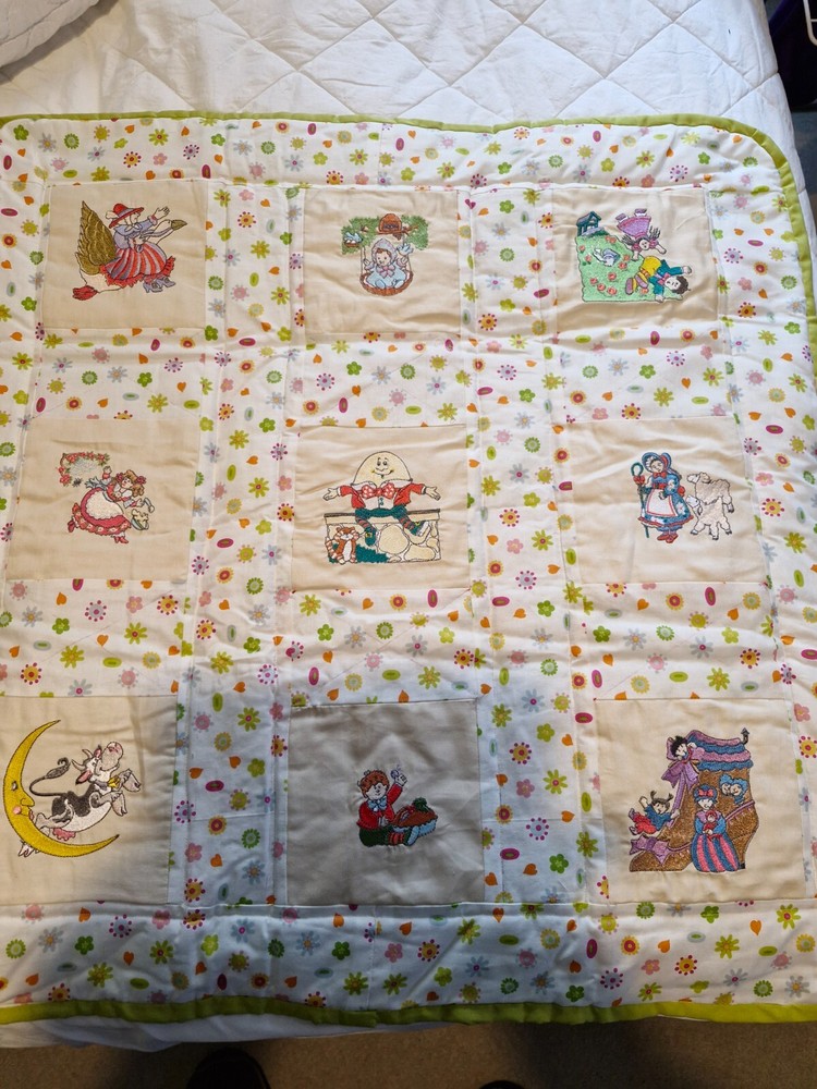 Embroidered blanket with unique design.  A real one off purchase.