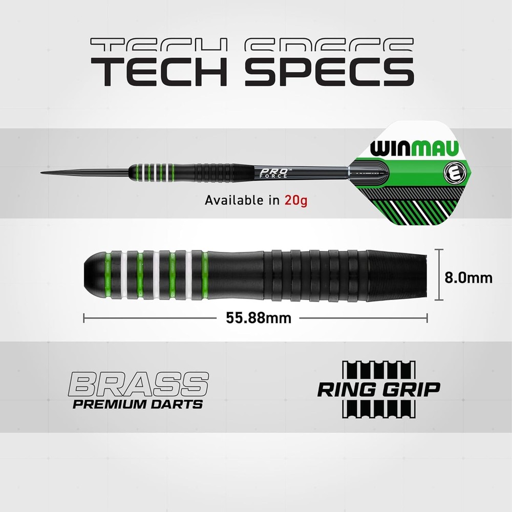 Darts - Masters Pro Premium Bristle Dartboard Set - Includes Dart Board, Darts,