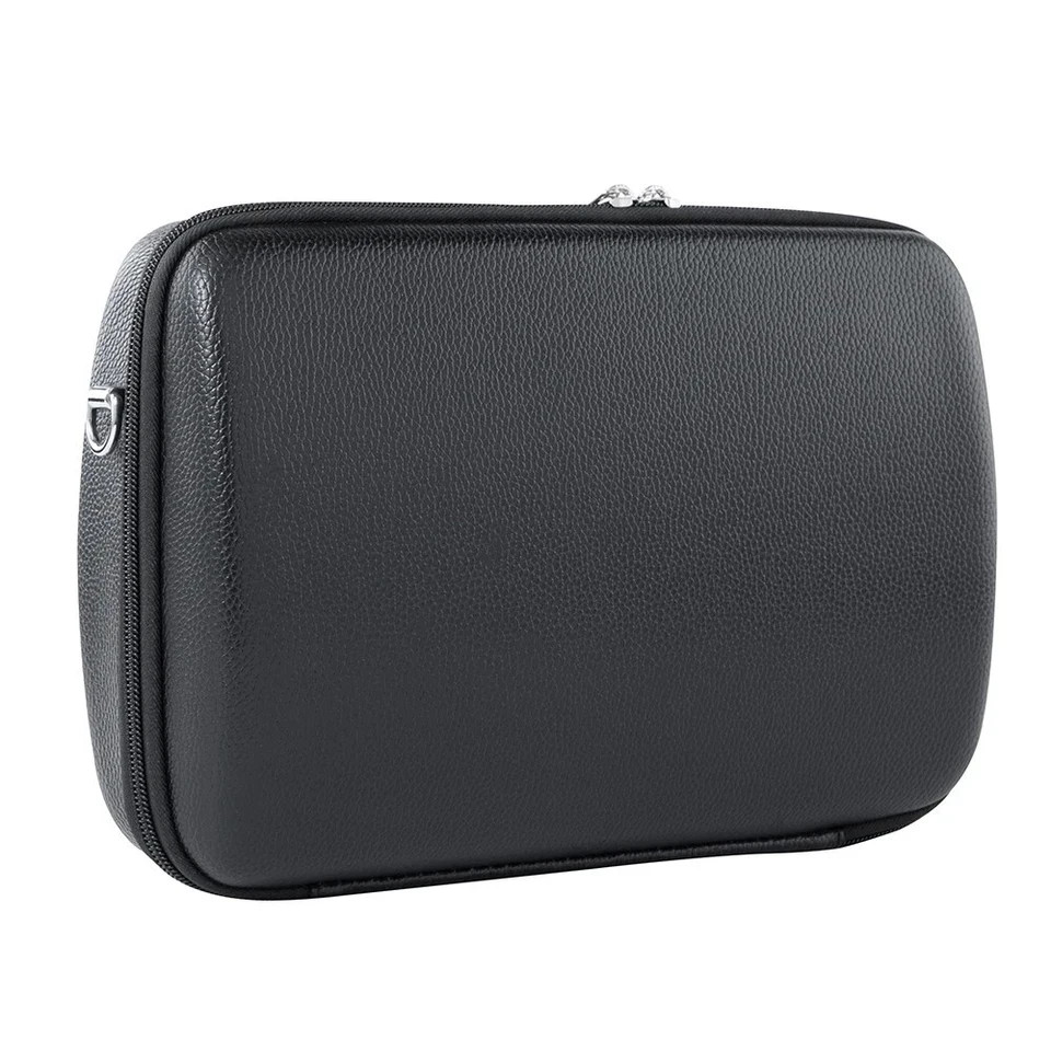Black Leather Mini Clarinet leather bag Storage box Shockproof Clarinet case